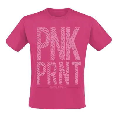 Nicki Minaj Pnk Prnt T-Shirt pink