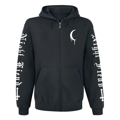 Blackcraft Cult Nocturnal FB Zip Hoodie Hooded zip black