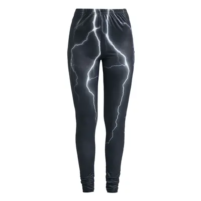 EMP Stage Collection Leggings with lightning print Leggings black