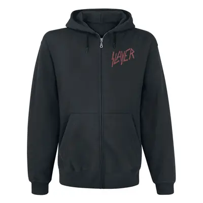 Slayer Angel Of Death Hooded zip black