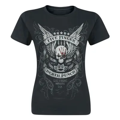 Five Finger Death Punch No Regrets T-Shirt black