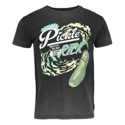 Rick And Morty Pickle Rick T-Shirt black