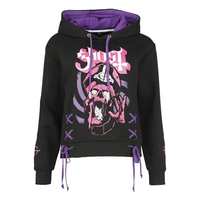 Ghost EMP Signature Collection Hooded sweater black lilac