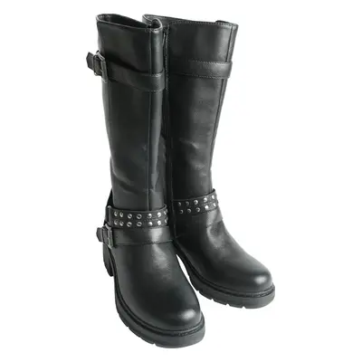 Gothicana by EMP High Biker Boots Boots black