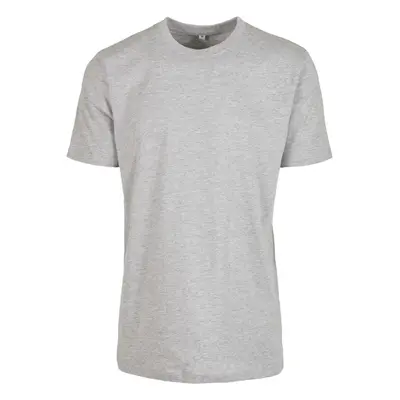 Built Your Brand T-shirt Round Neck T-Shirt mottled grey