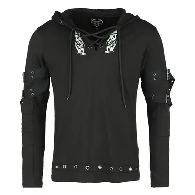 Gothicana by EMP Gothicana X Anne Stokes long-sleeved top Long-sleeve Shirt black