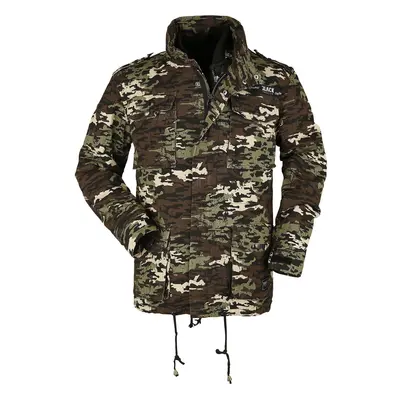 Black Premium by EMP Army Field Jacket Winter Jacket dark camo