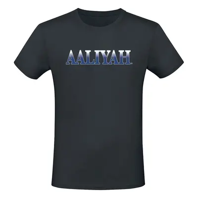 Aaliyah Logo T-Shirt black