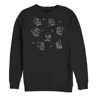 Snow White and the Seven Dwarfs 7 Dwarfs Sweatshirt black