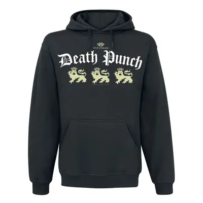 Five Finger Death Punch Lionheart Hooded sweater black