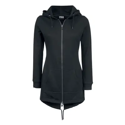 Urban Classics Ladies Sweat Parka Hooded zip black