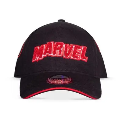 Marvel Patches Cap black red