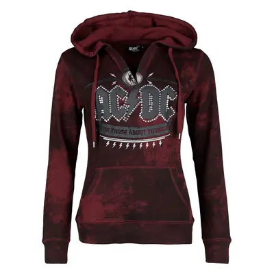 AC/DC EMP Signature Collection Hooded sweater dark red