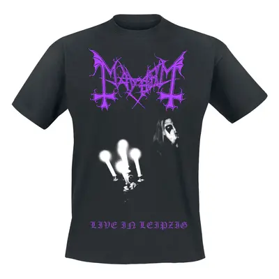 Mayhem Live in Leipzig T-Shirt black