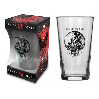 Sleep Token Take Me Back To Eden Beer Glass transparent