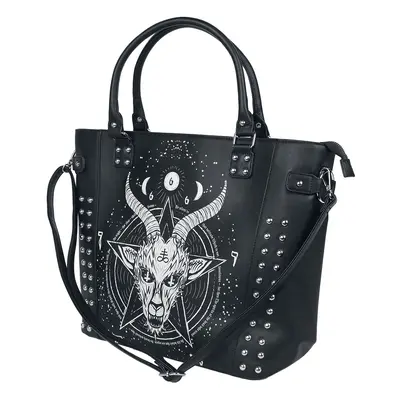 Jawbreaker Baphomet Handbag black white