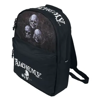 Alchemy England Rocksax - No Evil Backpack black