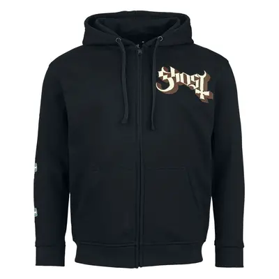 Ghost Opus Hooded zip black