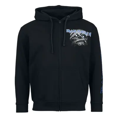 Iron Maiden Square Chain Hooded zip black