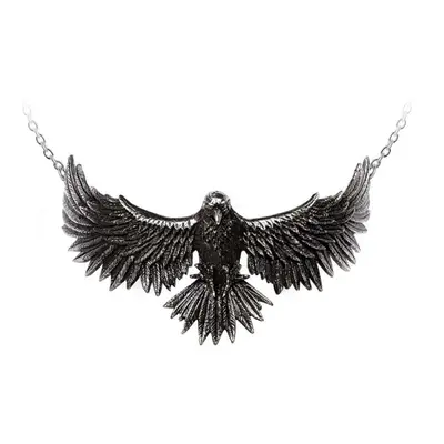 Alchemy Gothic Curse of Coronis Pendant Necklace black silver