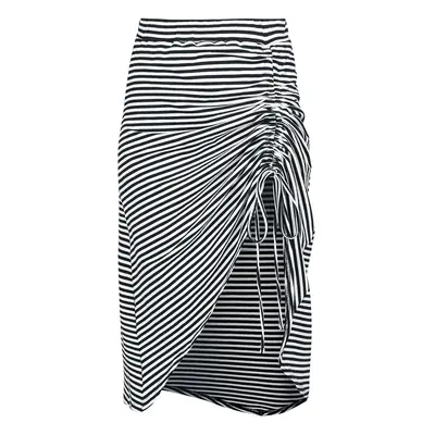 Banned Retro Beach Breeze Skirt Medium-length skirt black white