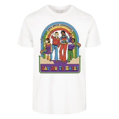 Steven Rhodes Say No to Hate T-Shirt white