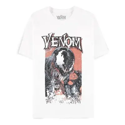 Venom (Marvel) Destroyed T-Shirt white