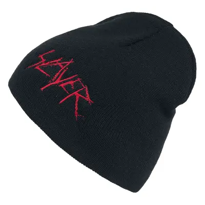 Slayer Scratched Logo Beanie black