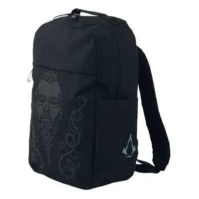 Assassin's Creed Valhalla - Black Screen Printed Backpack Backpack black