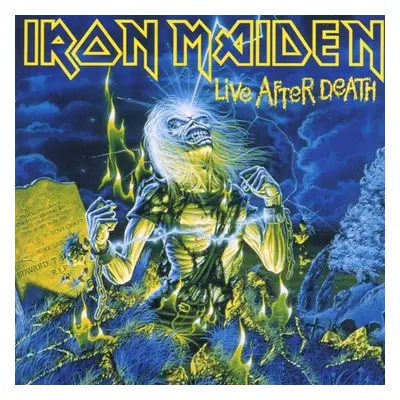 Iron Maiden Live After Death LP multicolor