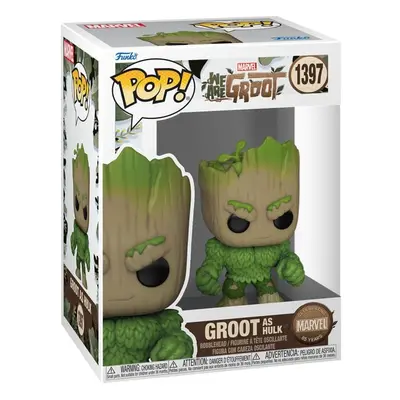 Marvel We Are Groot - Groot as Hulk Vinyl Figurine 1397 Funko Pop! multicolour