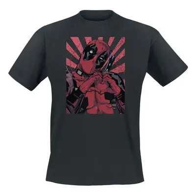 Deadpool Nothing But Love T-Shirt black