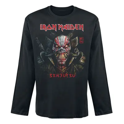 Iron Maiden Senjutsu Back Cover Long-sleeve Shirt black