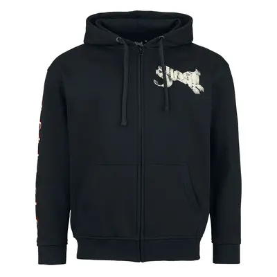 Ghost Rats Hooded zip black