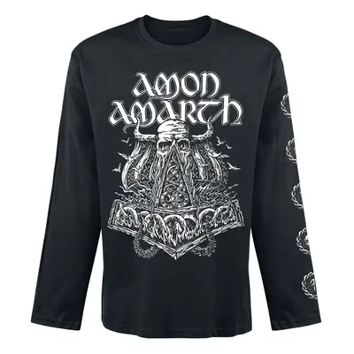 Amon Amarth Skullship Long-sleeve Shirt black