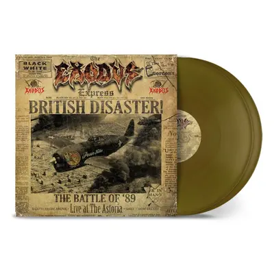 Exodus British disaster: The battle of '89 (Live at the Astoria) LP multicolor