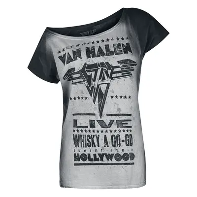 Van Halen Hollywood T-Shirt black white