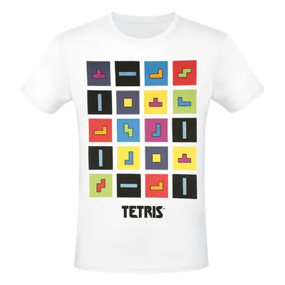 Tetris Colour blocks T-Shirt white