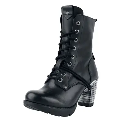 New Rock Trail Negro Tacon Acero Boot black