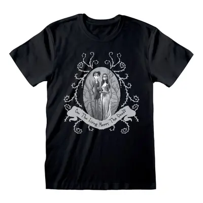 Corpse Bride Dead Wedding T-Shirt black