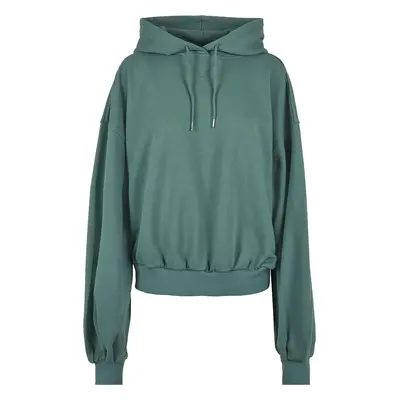 Urban Classics Ladies Organic Oversized Terry Hoodie Hooded sweater petrol