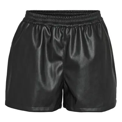 Noisy May NMandy PU HW Shorts WVN NOOS Shorts black