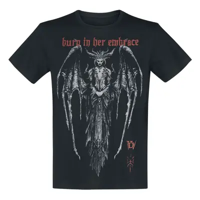 Diablo Diablo IV - Burn in her embrace T-Shirt black