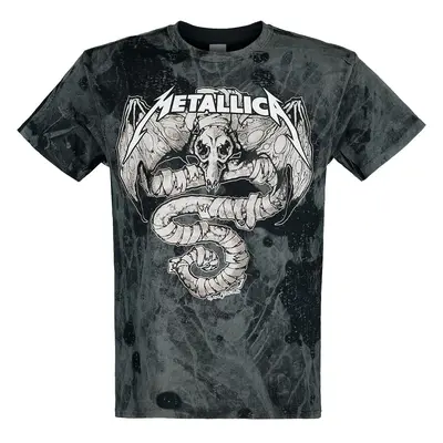 Metallica Roam All Over T-Shirt brown black