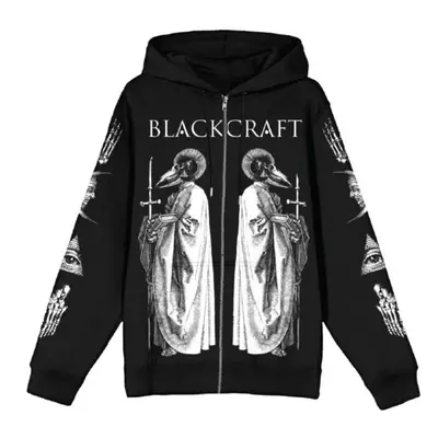 Blackcraft Cult Ram Priest Hoodie Jacket Hooded zip black