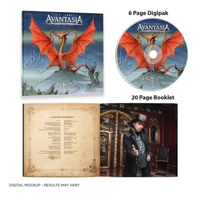 Avantasia Here Be Dragons CD multicolor