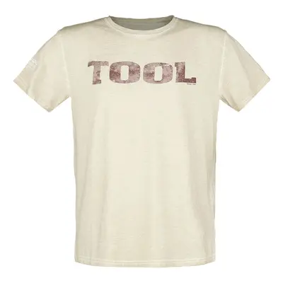 Tool Double Image T-Shirt beige