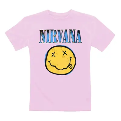 Nirvana Kids - Gradient T-Shirt light pink