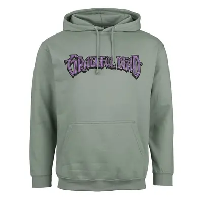 Grateful Dead Skull & Rose 60th Hooded sweater green