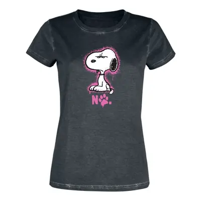 Peanuts Snoopy - No T-Shirt black